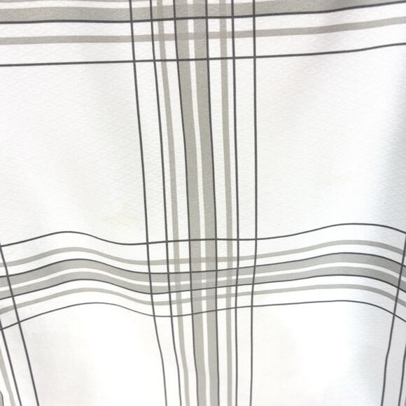 Quiksilver Mens 32 White Gray Plaid Amphibian Hybrid Stretch Board Beach Shorts - Picture 12 of 12